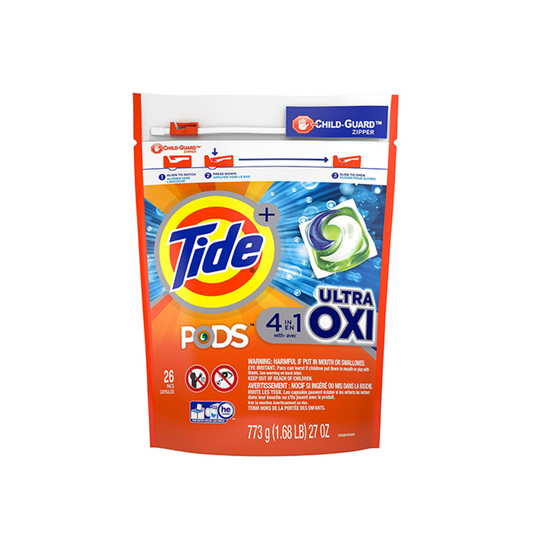 Detergente En Cápsulas Para Lavadora Tide-Oxi Clean