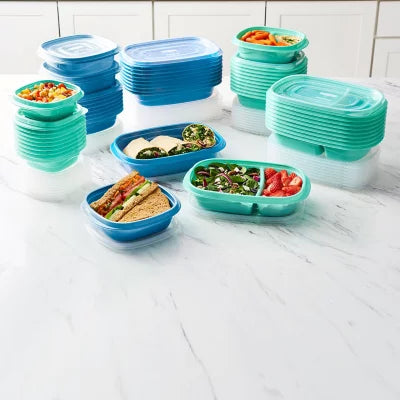 Contenedores plásticos 100 pz - Rubbermaid